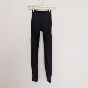 Lululemon Black Mesh Leggings
